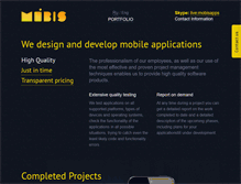 Tablet Screenshot of mobisapps.com